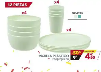 GiFi Vajilla Plástico oferta
