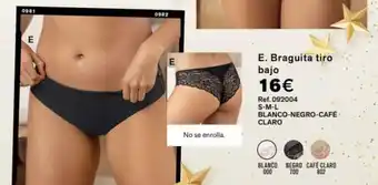 Leonisa Braguita tiro bajo oferta