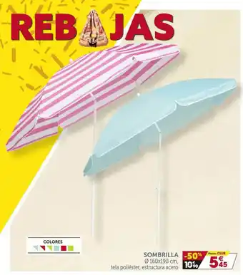 GiFi Sombrilla Ø 160x190cm oferta