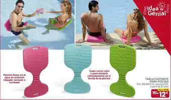 GiFi Tabla Flotante Para Piscina 80x42x3cm oferta