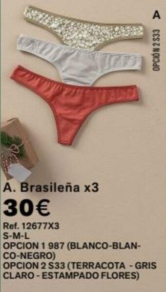Leonisa Brasileña x3 oferta