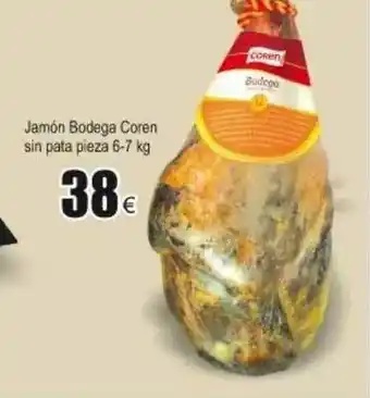 FROIZ Coren Jamón Bodega Sin Pata Pieza 6-7 Kg oferta