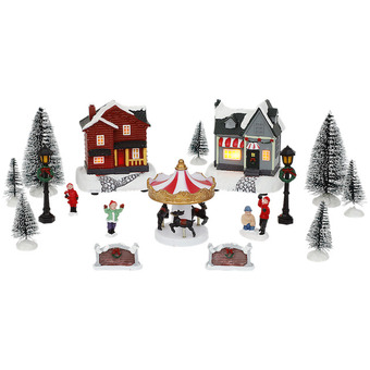 Action Pueblo de navidad magic village oferta