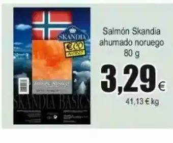FROIZ Skandia Ahumado Noruego Salmón 80g oferta