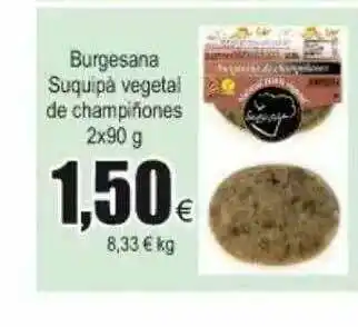 FROIZ Suquipà Vegetal De Champifiones Burgesana 2x90g oferta