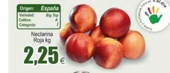 FROIZ Nectarina Roja oferta