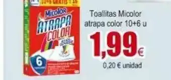 FROIZ Micolor Atrapa Color Toallitas 10+6u oferta