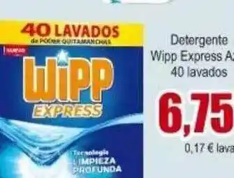 FROIZ Wipp Express Detergente 40 lavados oferta
