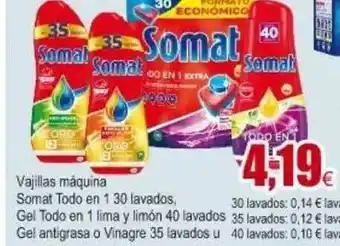 FROIZ Somat Vajillas Máquina oferta