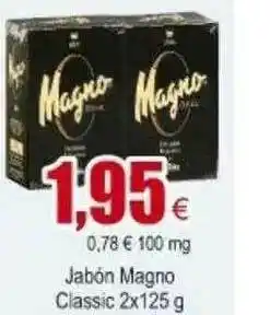 FROIZ Magno Classic Jabón 2x125g oferta