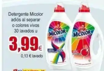 FROIZ Micolor Adiós Al Separar O Colores Vivos Detergente oferta