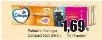 FROIZ Colhogar Compact Pañuelos Pack 24x8u oferta