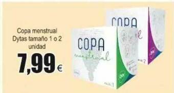 FROIZ Copa Menstrual Dytas Tamaño 1 O 2 Unidad oferta
