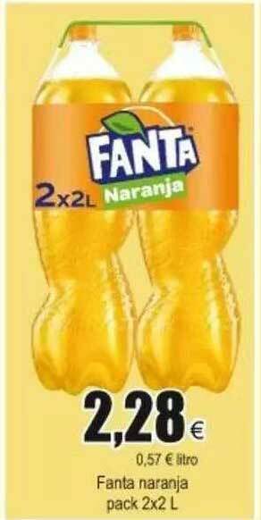 FROIZ Fanta Naranja Pack 2x2L oferta