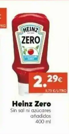 FROIZ Heinz Zero 400ml oferta