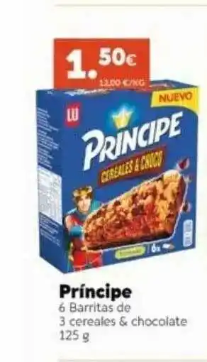 FROIZ Príncipe Cereales & Chocolate 125g oferta