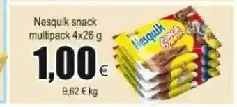 FROIZ Nesquik Snack Multipack 4x26g oferta