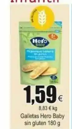 FROIZ Hero Baby Sin Gluten Galletas 180g oferta