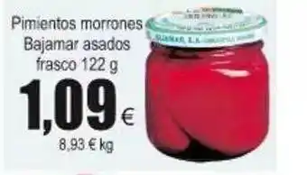 FROIZ Pimientos Morrones Bajamar Asados Frasco 122g oferta