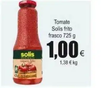 FROIZ Solís Tomate Frito Frasco 725g oferta