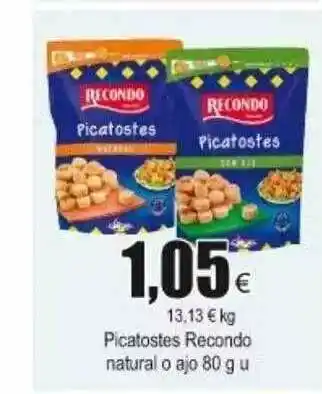 FROIZ Recondo Natural O Ajo Picatostes 80g U oferta