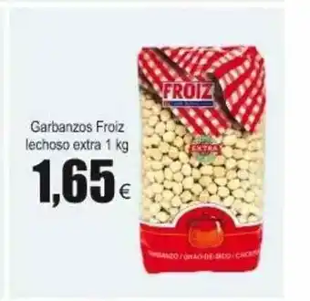 FROIZ Froiz Lechoso Garbanzos Extra 1Kg oferta