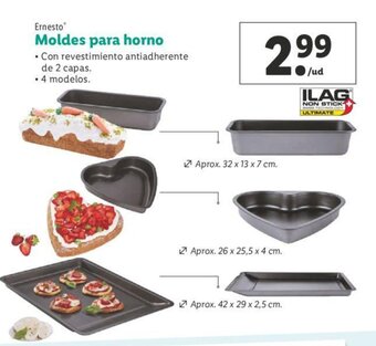 Lidl Ernesto Moldes para horno oferta
