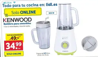 Lidl Kenwood Batidora para smoothies oferta