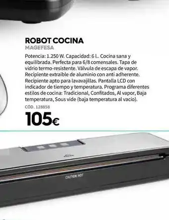 ferrOkey Robot Cocina Magefesa oferta