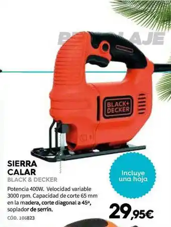 ferrOkey Sierra Calar Black & Decker oferta