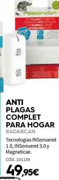 ferrOkey Anti Plagas Complet Para Hogar Radarcan oferta