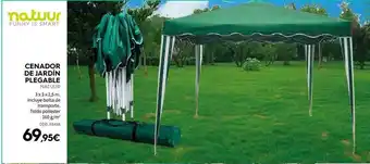 ferrOkey Cenador De Jardín Plegable Natuur oferta