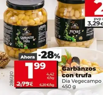 Maxi Dia Garbanzos con trufa oferta