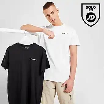 JD Sports Mckenzie pack de 2 essential camisetas oferta