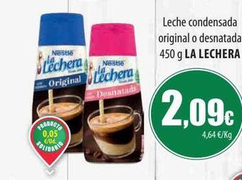 Spar Tenerife Leche condensada original o desnatada la lechera oferta