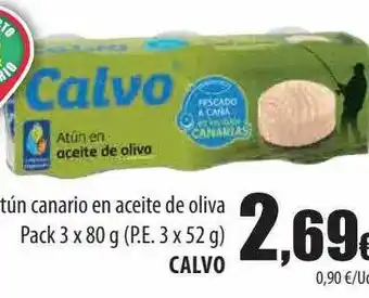 Spar Tenerife Tún canario en aceite de oliva calvo oferta