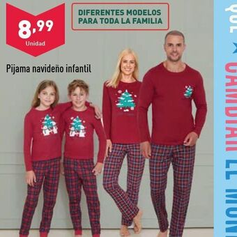 ALDI Pijama navideño infantil oferta