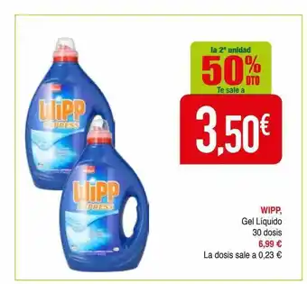 Minymas Wipp, gel liquido oferta