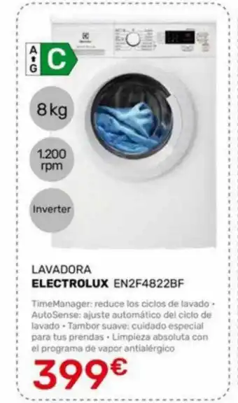 Lavadora electrolux