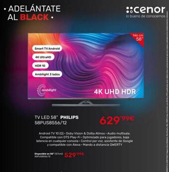 Cenor Tv led 58 oferta
