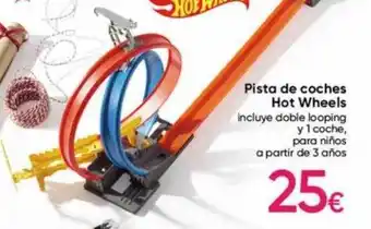 Pepco Pista de coches hot wheels oferta