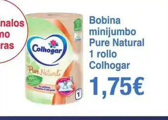 Spar La Palma Bobina minijumbo pure natural 1 rollo colhogar oferta
