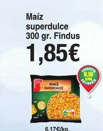 Spar La Palma Maíz superdulce findus oferta