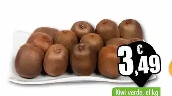Unide Supermercados Kiwi verde oferta