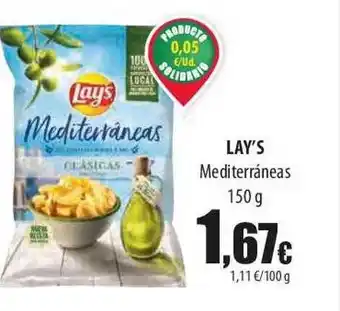 SPAR Lanzarote Lay's mediterráneas oferta