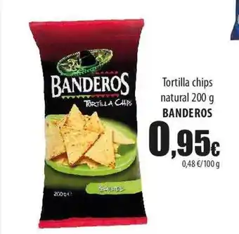 SPAR Lanzarote Tortilla chips natural banderos oferta