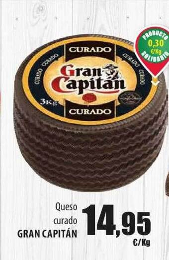 SPAR Lanzarote Queso curado gran capitán oferta