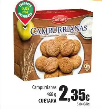 SPAR Lanzarote Campurrianas cuétara oferta