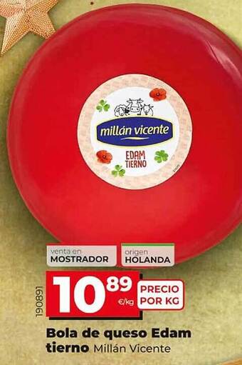 Dia Bola de queso edam tierno millán vicente oferta