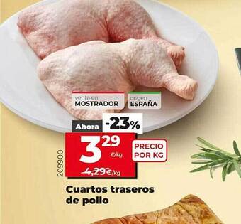 Dia Cuartos traseros de pollo oferta